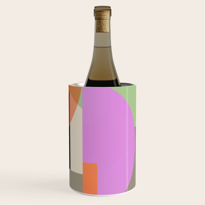 Abstract Geometric Shapes 217 Wine Chiller Gallery Image 3