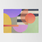 Abstract Geometric Shapes 217 Rug Gallery Image 2