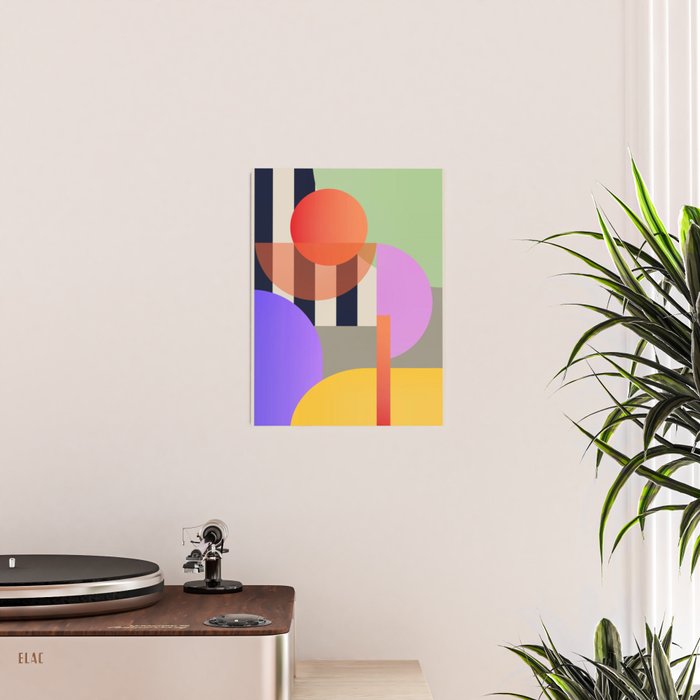 Abstract Geometric Shapes 217 Poster Gallery Image 2