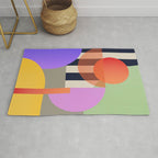 Abstract Geometric Shapes 217 Rug Gallery Image 1