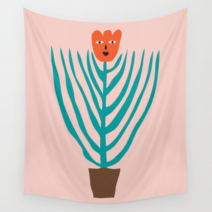 Sassy flower Wall Tapestry Gallery Image 1