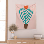 Sassy flower Wall Tapestry Gallery Image 2