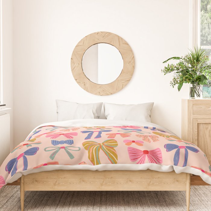 Colorful Bows - Joy of Together  Duvet Cover Gallery Image 3