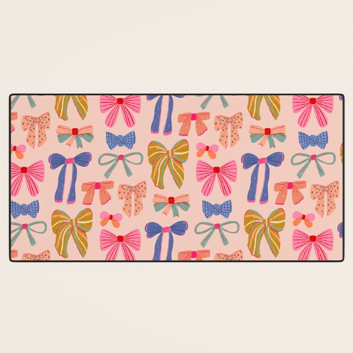 Colorful Bows - Joy of Together  Desk Mat Gallery Image 3