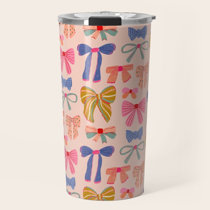 Colorful Bows - Joy of Together  Travel Mug