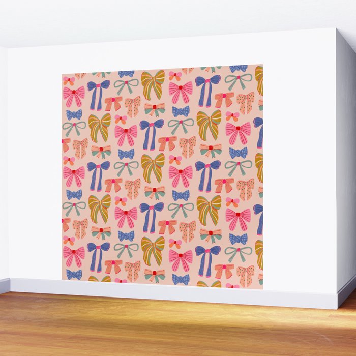 Colorful Bows - Joy of Together  Wall Mural Gallery Image 2