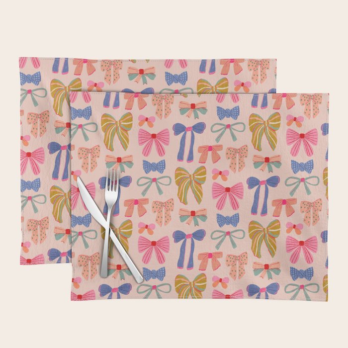Colorful Bows - Joy of Together  Placemat Gallery Image 1