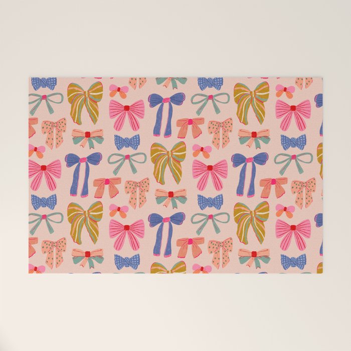 Colorful Bows - Joy of Together  Welcome Mat Gallery Image 1