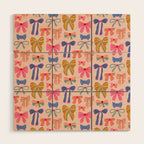 Colorful Bows - Joy of Together  Wood Wall Art Gallery Image 1