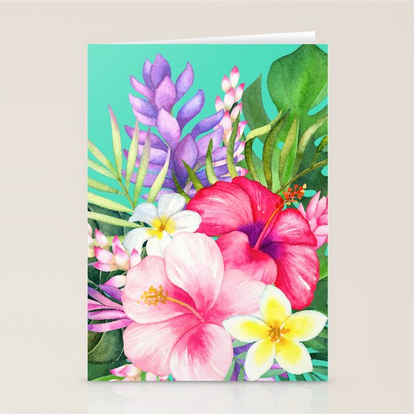 Tropical Vibe Stationery Card Gallery Image 1
