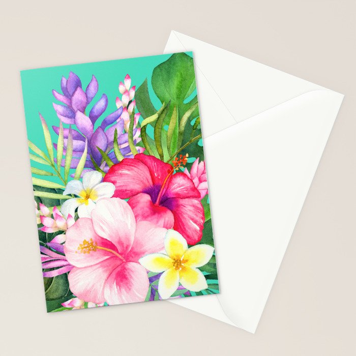 Tropical Vibe Stationery Card Gallery Image 2