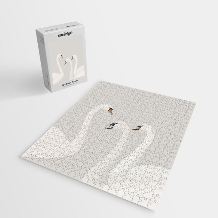 White Swans Jigsaw Puzzle Gallery Image 2