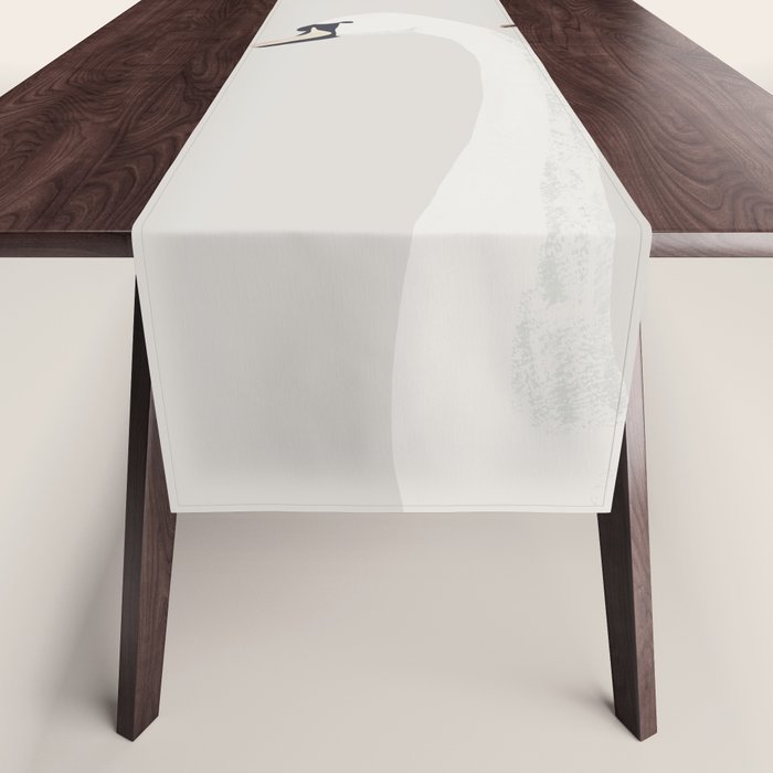 White Swans Table Runner Gallery Image 1