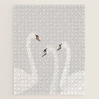 White Swans Jigsaw Puzzle Gallery Image 1