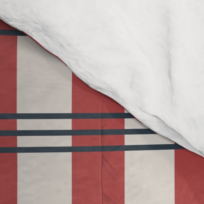 Winter 2025 Red Plaid Comforter Gallery Image 4