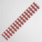 Winter 2025 Red Plaid Table Runner Gallery Image 3