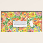 Summer bloom Desk Mat Gallery Image 1