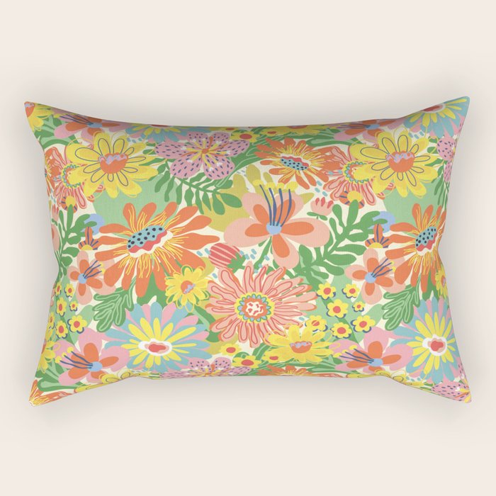Summer bloom Rectangular Pillow Gallery Image 2