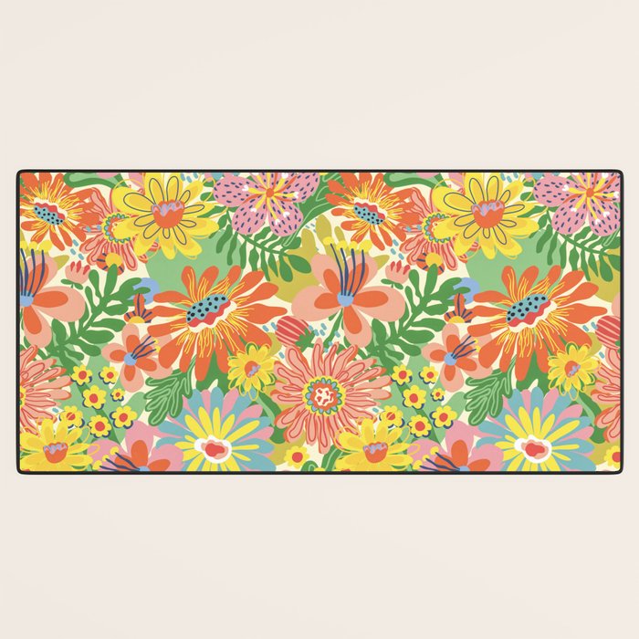 Summer bloom Desk Mat Gallery Image 3