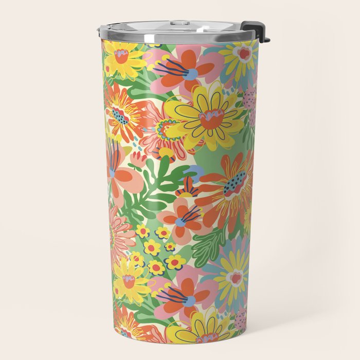 Summer bloom Travel Mug Gallery Image 2