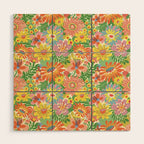 Summer bloom Wood Wall Art Gallery Image 1