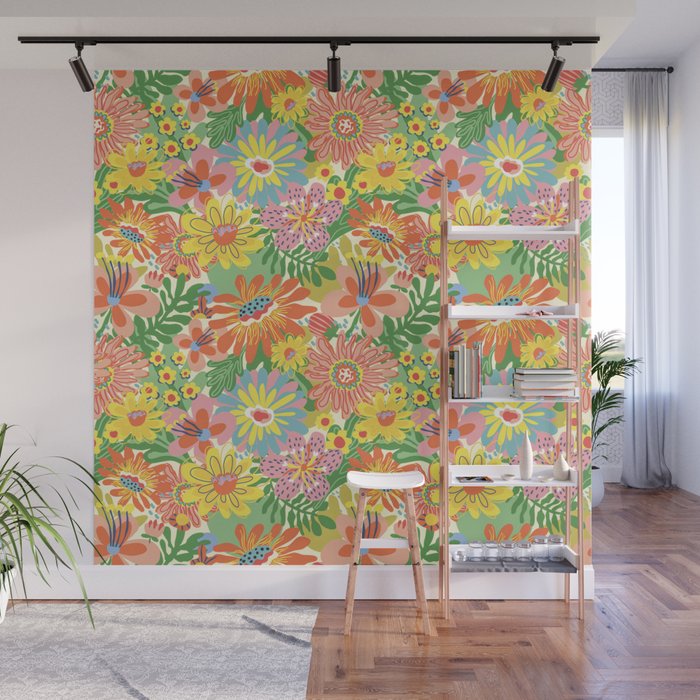Summer bloom Wall Mural Gallery Image 1