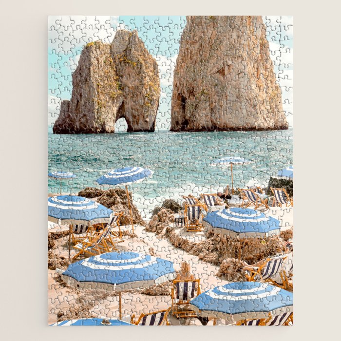 La Fontelina Beach Jigsaw Puzzle Gallery Image 1