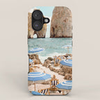 La Fontelina Beach iPhone Case Gallery Image 1