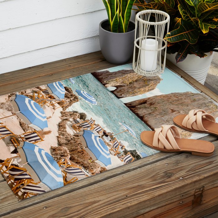 La Fontelina Beach Outdoor Rug Gallery Image 2