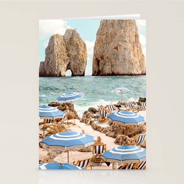 La Fontelina Beach Stationery Card Gallery Image 2