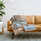 La Fontelina Beach Throw Blanket Gallery Image 1