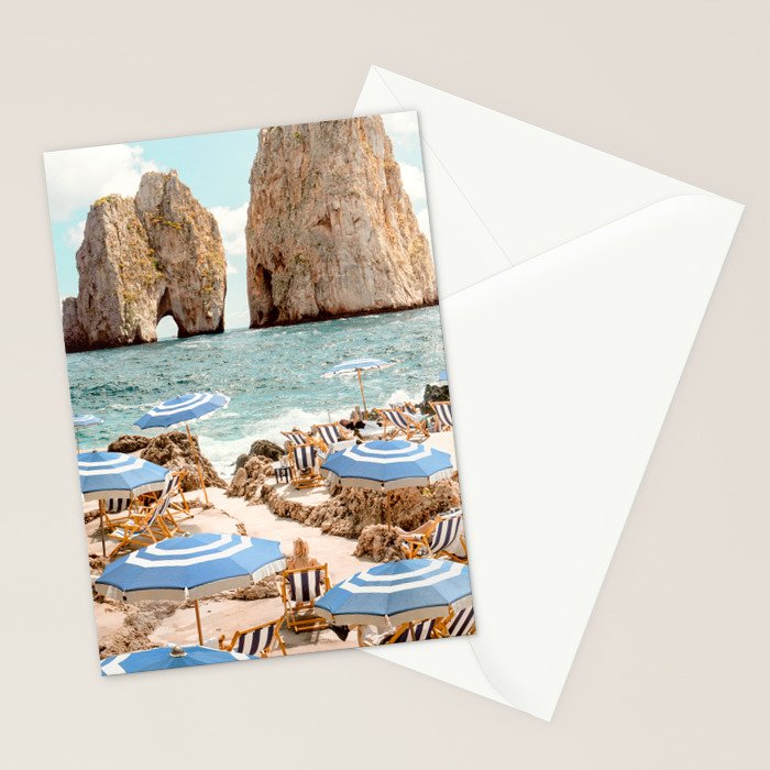 La Fontelina Beach Stationery Card Gallery Image 2