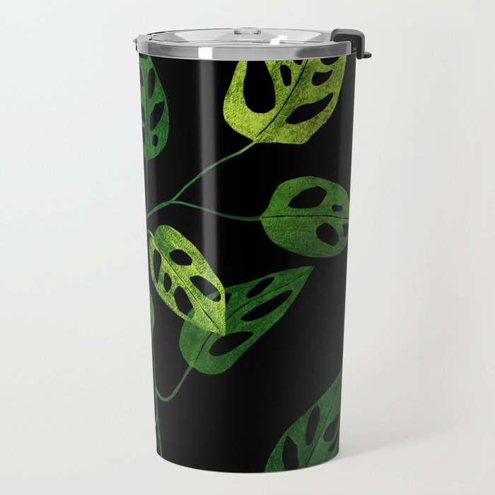 Back monstera obliqua Travel Mug Gallery Image 2