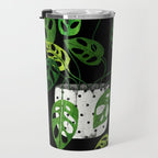 Back monstera obliqua Travel Mug Gallery Image 3