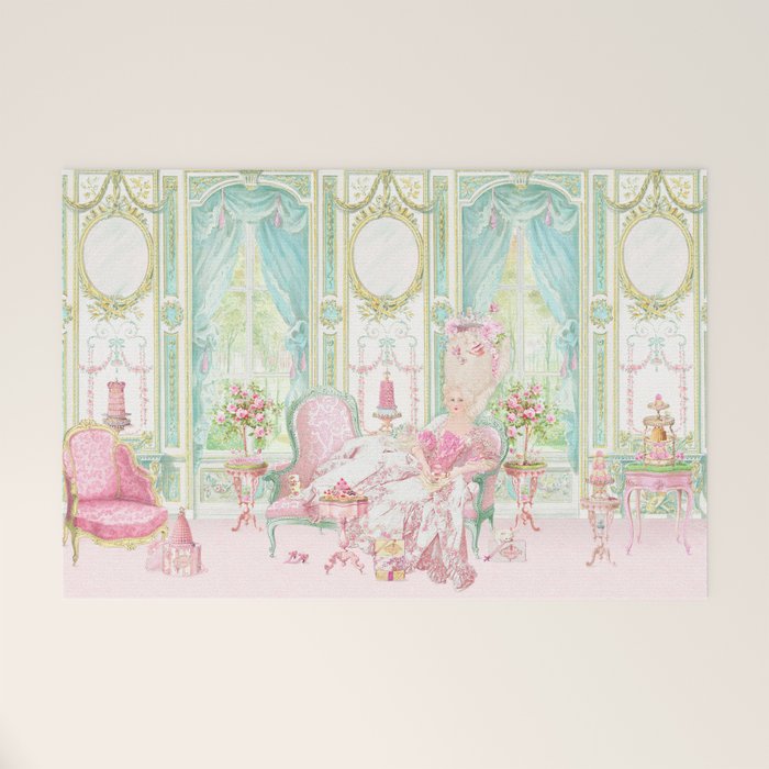 Marie Antoinette, Palace of Versailles, Diorama Welcome Mat Gallery Image 1