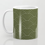 Waves (Olive) Coffee Mug Gallery Image 3