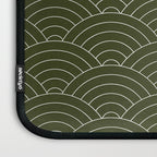 Waves (Olive) Laptop Sleeve Gallery Image 3