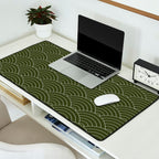 Waves (Olive) Desk Mat Gallery Image 2