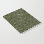 Waves (Olive) Notebook Gallery Image 2