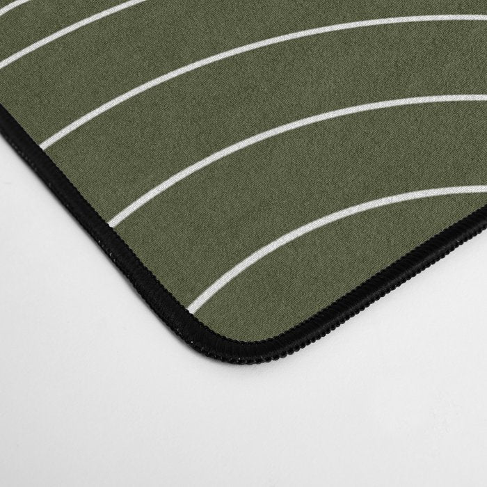 Waves (Olive) Desk Mat Gallery Image 4