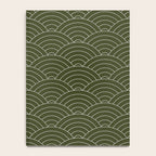 Waves (Olive) Notebook Gallery Image 4