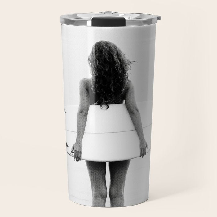 Surf Girl Travel Mug Gallery Image 1