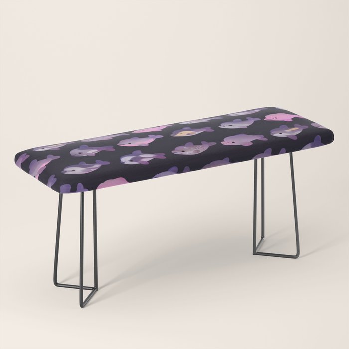 Dolphin Day - dark Bench Gallery Image 1
