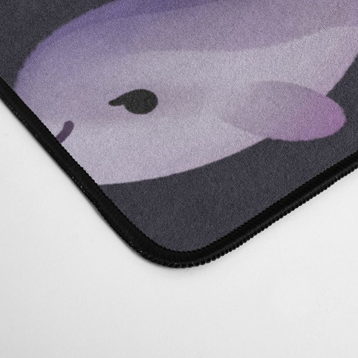 Dolphin Day - dark Desk Mat Gallery Image 4