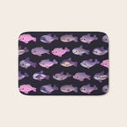Dolphin Day - dark Bath Mat Gallery Image 1