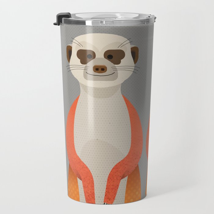 Whimsy Meerkats Travel Mug Gallery Image 3