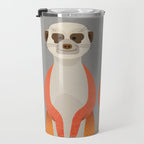 Whimsy Meerkats Travel Mug Gallery Image 3