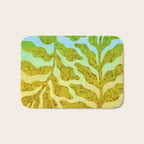 Abstract Tropical Botanical Dream Bath Mat Gallery Image 1