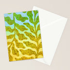 Abstract Tropical Botanical Dream Stationery Card Gallery Image 2