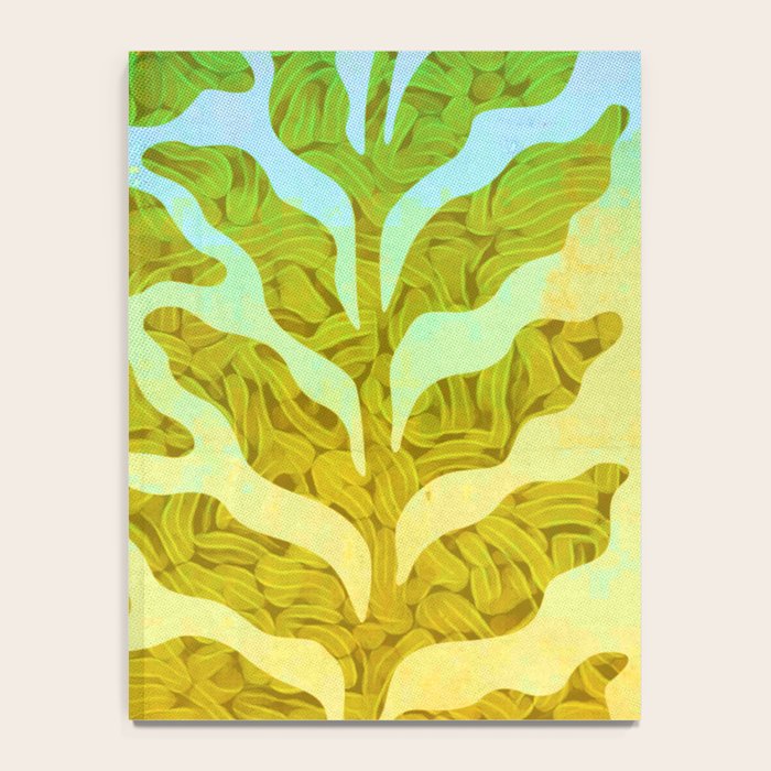 Abstract Tropical Botanical Dream Notebook Gallery Image 4